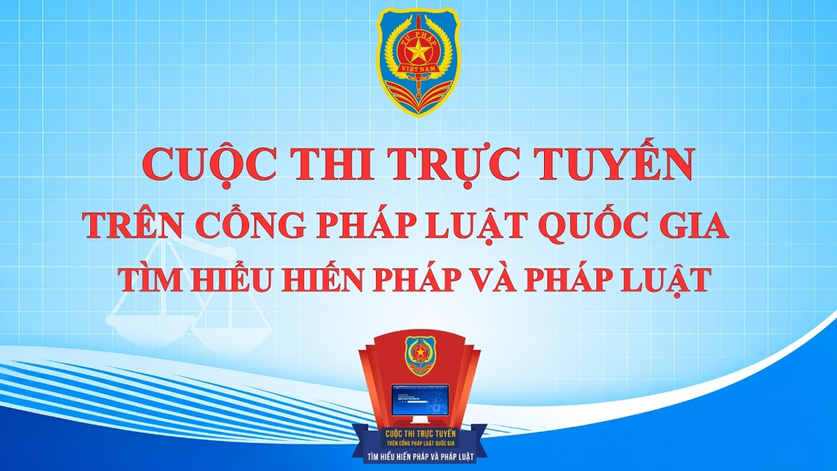 TÍCH CỰC HƯỞNG ỨNG VÀ THAM GIA CUỘC THI TRỰC TUYẾN 