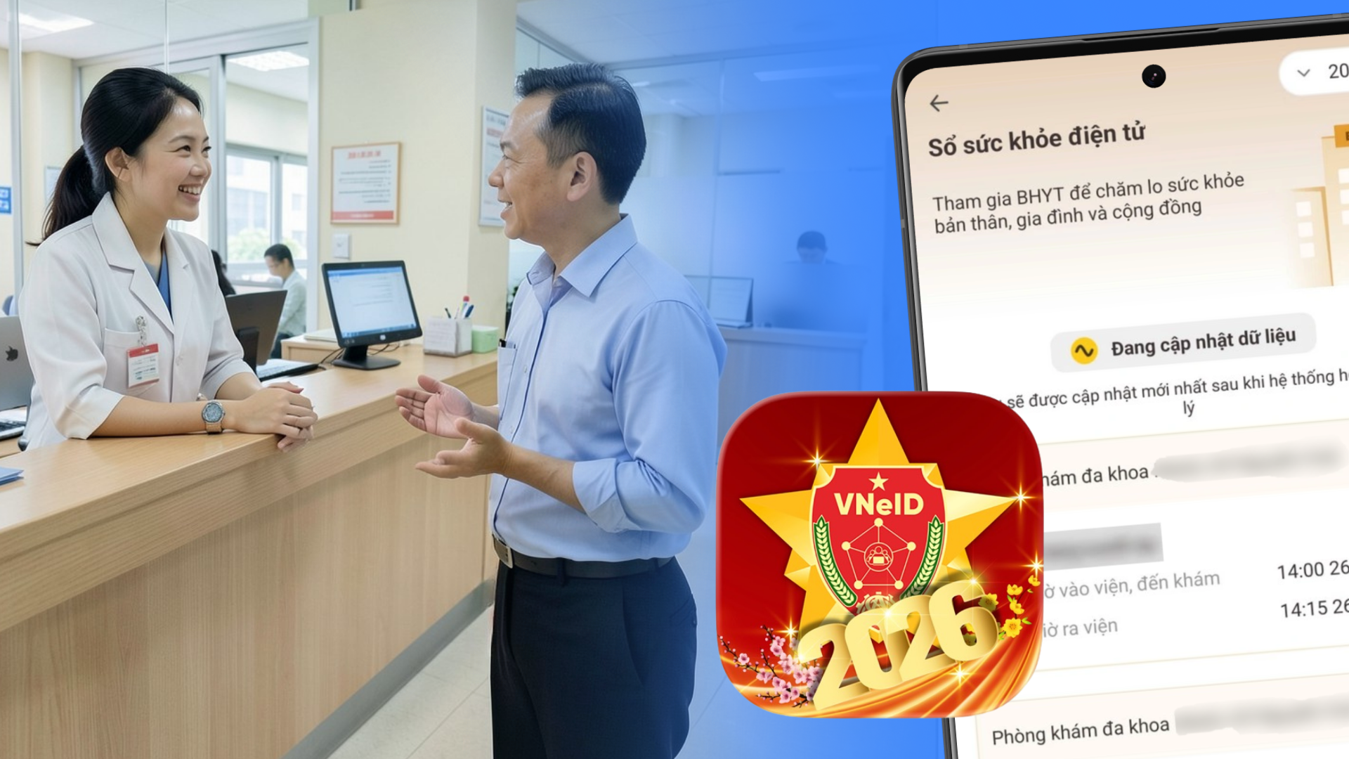 Chiến dịch 100 ngày cập nhật Sổ sức khỏe điện tử trên VNeID: Người dân cần làm gì và tiện ích thế nào?