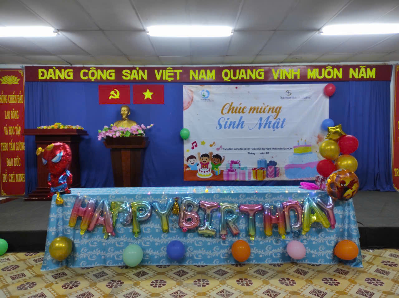 SINH NHẬT HỒNG – TRAO GỬI YÊU THƯƠNG