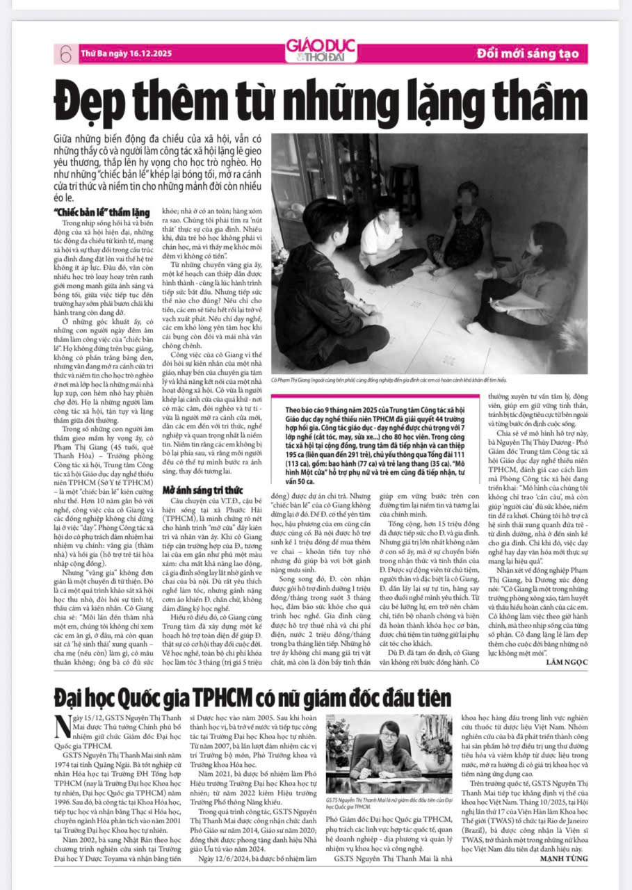 ĐẸP THÊM TỪ NHỮNG LẶNG THẦM