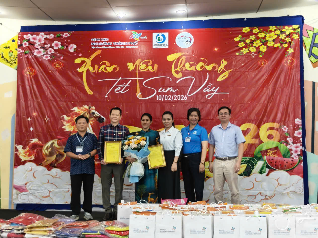 PHỐI HỢP BỆNH VIỆN NHI ĐỒNG THÀNH PHỐ TỔ CHỨC KHÁM, TẦM SOÁT SỨC KHỎE QUÝ I/2026