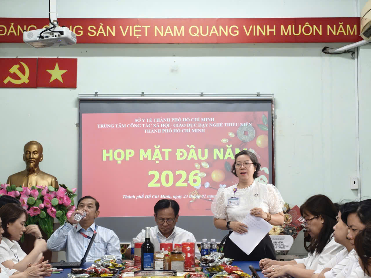 HỌP MẶT VIÊN CHỨC – NGƯỜI LAO ĐỘNG ĐẦU NĂM 2026